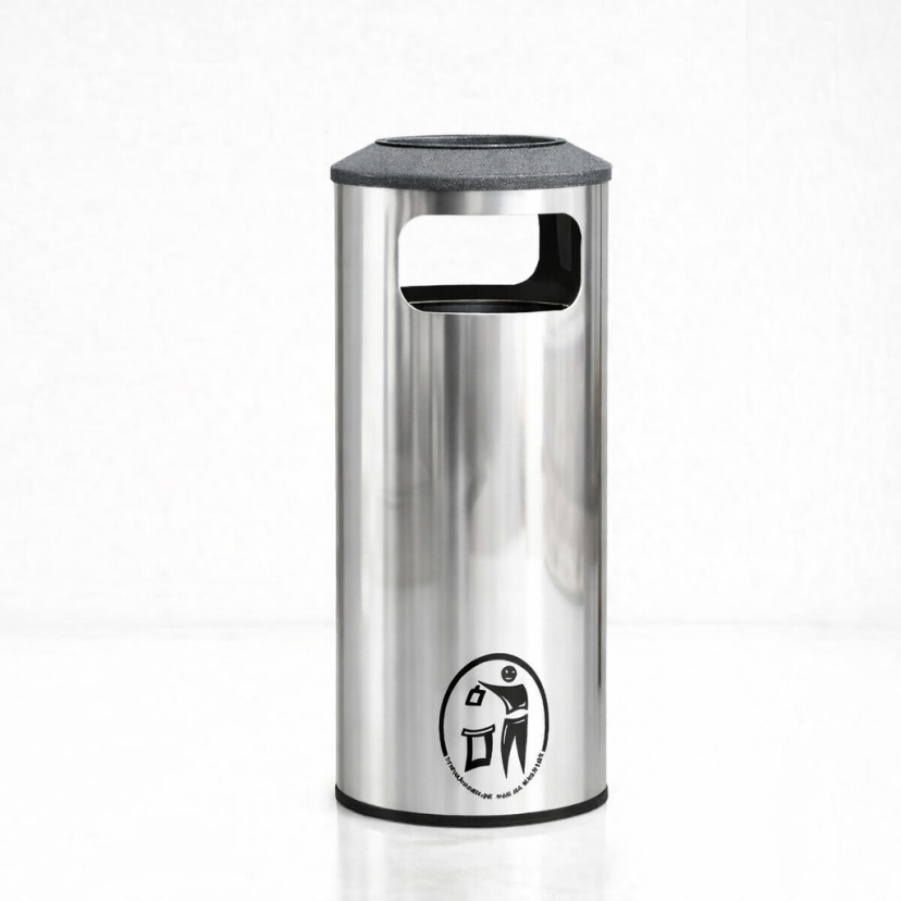 Kosz Tarras ze stali szlachetnej z popielnicą