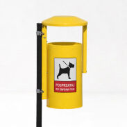 Kosz uliczno - parkowy PIES - 9